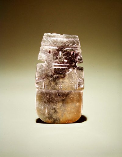 Axe God with Headband from Guacimo, Linea Vieja Area by Pre Columbian Pre Columbian